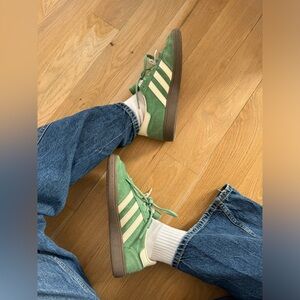 Adidas green spezial shoes